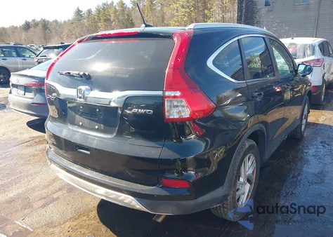 2015 Honda Cr-V Ex-L from USA, damaged, VIN 5J6RM4H75FL099551